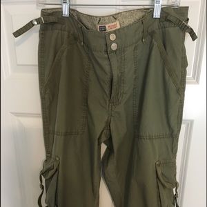 Olive green pants size 12